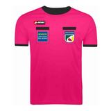Camisa De Arbitro Rosa Fluorescente Arbitragem