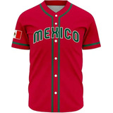Camisa De Beisebol Personalizada Do México
