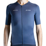 Camisa De Ciclismo Triway Sports Endurance Midnight Masc
