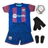 Camisa De Futebol Conjunto Infantil Uniforme Menino C/bol