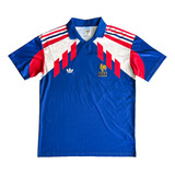 Camisa De Futebol adidas França 1990/1992 Home Masculina