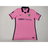 Camisa De Jogo Boca Juniors 2013 Outubro Rosa #16 Escalante 