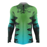 Camisa De Pesca Mar Negro Uv50 Zig Zara - Coleção 2021