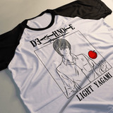 Camisa Death Note Ryuk Caderno Da Morte Black Kira L Cosplay