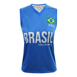 Camisa Do Brasil - Vôlei - Feminina Baby Look