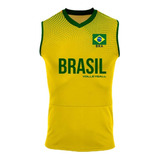 Camisa Do Brasil - Vôlei - Masculina