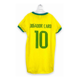 Camisa Do Brasil Para Cachorro Roupinha