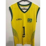 Camisa Do Brasil Vôlei Feminino Olympikus Fabiana 1 De Jogo