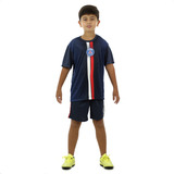 Camisa E Shorts Time Infantil Uniforme