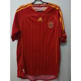 Camisa Espanha, Ano 2006, adidas, Original, Tamanho M