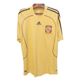 Camisa Espanha 2008, adidas Original, Dourada, Tamanho G