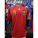 Camisa Espanha Euro 2008 Fernando Torres 9 Oficial