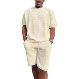 Camisa Esportiva Masculina E Conjunto De Calções
