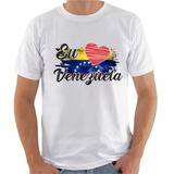 Camisa Eu Amo Venezuela Bandeira País