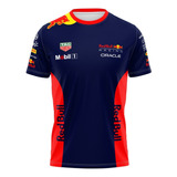 Camisa F1 Red Bull Azul Formula 1 Max Verstappen