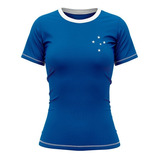 Camisa Feminina Cruzeiro Camiseta Torcedora Futebol