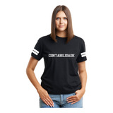 Camisa Feminina Faculdade Curso Contabilidade Fac 132
