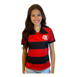 Camisa Feminina Flamengo Dean Oficial Licenciada