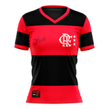 Camisa Feminina Flamengo Retrô Libertadores 1981