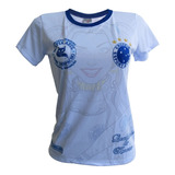 Camisa Feminina Máfia Azul Cruzeiro Arlequina