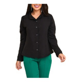 Camisa Feminina Manga Longa Modinha