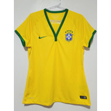 Camisa Feminina Nike Brasil Copa Do Mundo 2014 Original 
