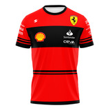 Camisa Ferrari F1 Dry Fit Proteção