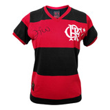 Camisa Flamengo Baby Look Retrô Zico