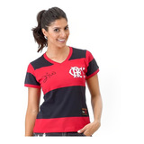 Camisa Flamengo Feminina Retrô 1981 Zico