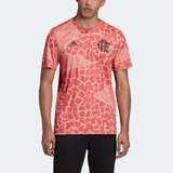 Camisa Flamengo Pré-jogo 20/21 adidas Masculina - Fq7656
