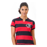 Camisa Flamengo Retrô Baby Look Tri-carioca