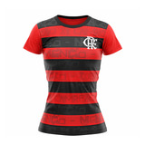 Camisa Flamengo Shout Feminina Baby Look Original Licenciada