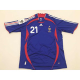Camisa França Home 2006 (21#chimbonda) Original