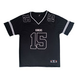 Camisa Futebol Americano Masculina M10 Kansas 15