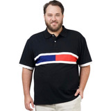 Camisa Gola Polo Masculina Plus Size Tamanho Grande G5g6g7g8