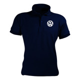 Camisa Gola Polo Volkswagen Malha Piquet