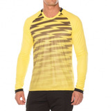 Camisa Goleiro Rinat Pride Amarelo Manga Longa Número 1