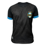 Camisa Grêmio Escudo Retrô Classic Preta