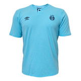 Camisa Grêmio Umbro 2024 Polo Viagem Azul Licenciado