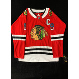 Camisa Hockey Chicago Blackhawks Preta -