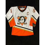 Camisa Hockey The Mighty Ducks Laranja - Pronta Entrega