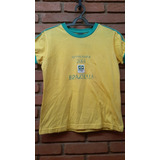Camisa Infantil Brasil Olympikus- Olimpiada 2004