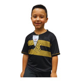 Camisa Infantil Corinthians Dourada Licenciada