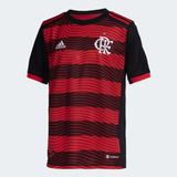 Camisa Infantil Juvenil Flamengo adidas I