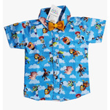 Camisa Infantil Menino Roupa Temática Toy