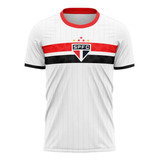 Camisa Infantil São Paulo Original Juvenil Stencil Braziline