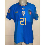 Camisa Itália Puma De Jogo Original Tm. G Palmeiras Cruzeiro