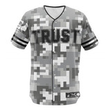 Camisa Jersey Baseball Beisebol Basebol Hype Time Jogo Cult