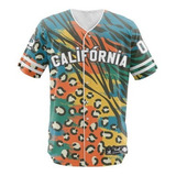 Camisa Jersey Baseball Hype Time Jogo Summer Tropical Moda