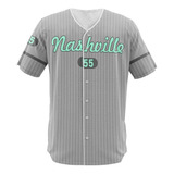 Camisa Jersey Nashville Sounds Baseball Beisebol